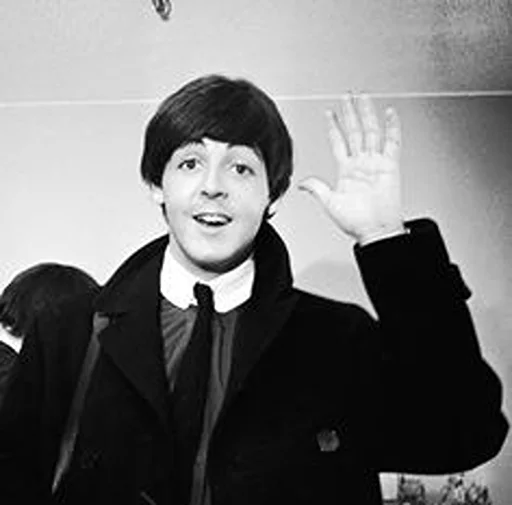 Стикер ➖ из набора The Beatles