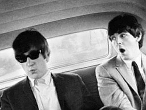 Стикер ➖ из набора The Beatles