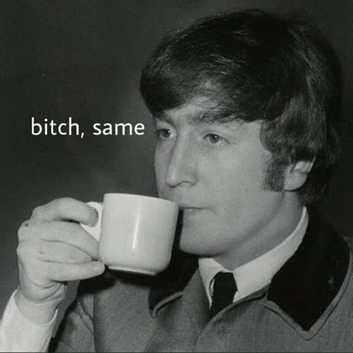 Стикер ➖ из набора The Beatles