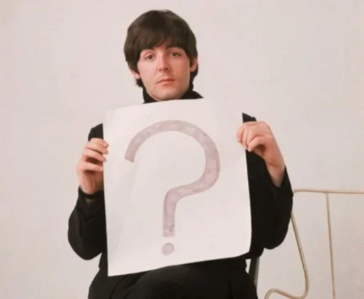 Стикер ❓ из набора 🎸The Beatles🪲 ☆