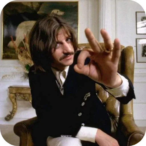 Стикер 😏 из набора 🎸The Beatles🪲 ☆