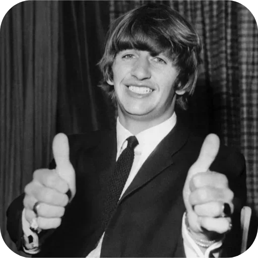 Стикер 👍 из набора 🎸The Beatles🪲 ☆
