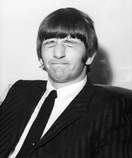 Стикер 😖 из набора The Beatles ::