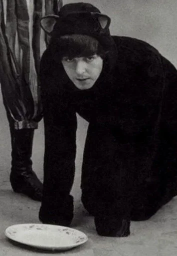 Стикер 😼 из набора The Beatles ::