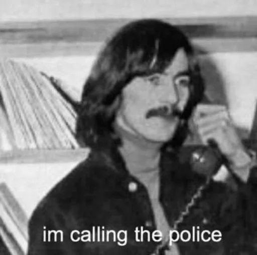 Стикер 🚓 из набора The Beatles ::