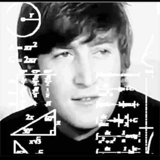 Стикер 🤔 из набора The Beatles ::