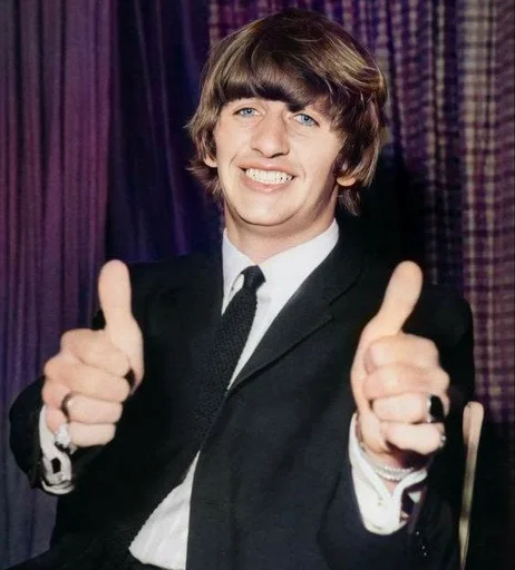 Стикер 👍 из набора The Beatles ::