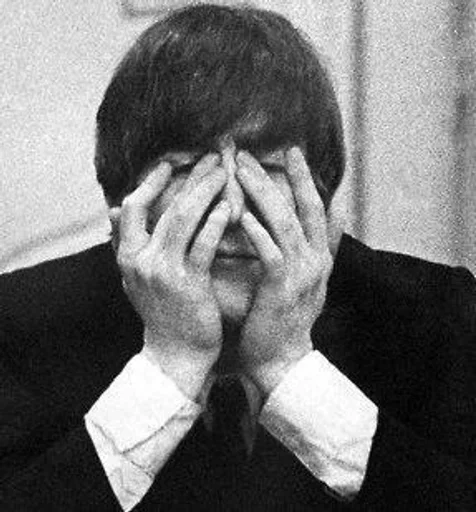 Стикер 😮‍💨 из набора The Beatles ::