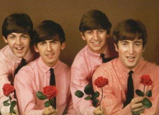 Стикер 🌹 из набора The Beatles ::