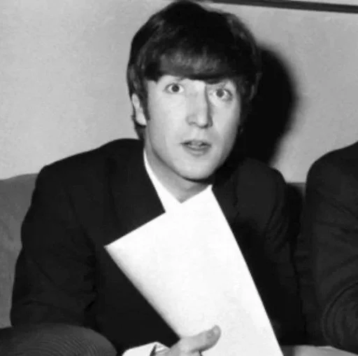 Стикер 😦 из набора The Beatles ::