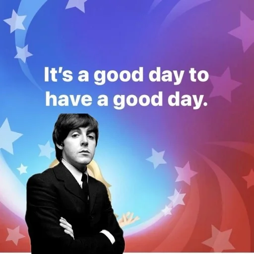Стикер ☀️ из набора The Beatles ::