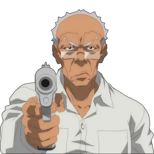 Стикер 🔫 из набора The Boondocks