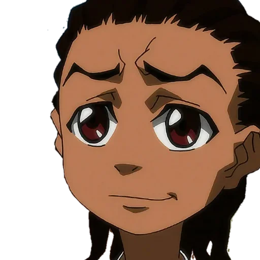 Стикер 😊 из набора The Boondocks