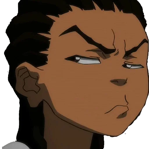 Стикер 😒 из набора The Boondocks