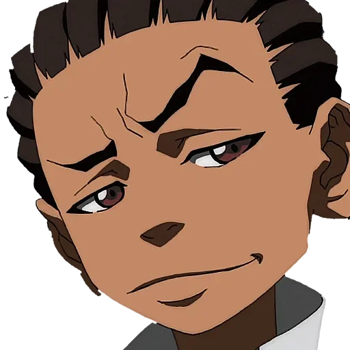 Стикер 😏 из набора The Boondocks