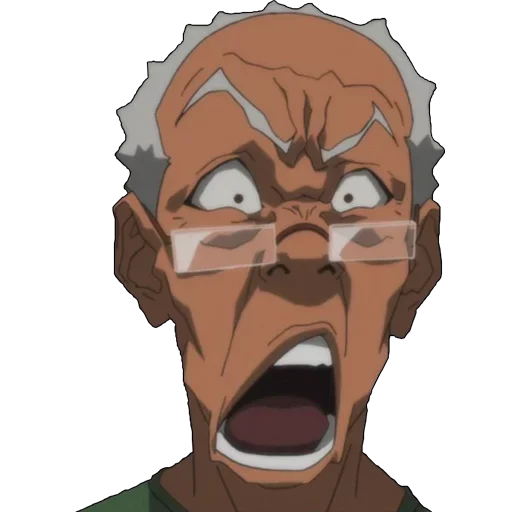 Стикер 😱 из набора The Boondocks