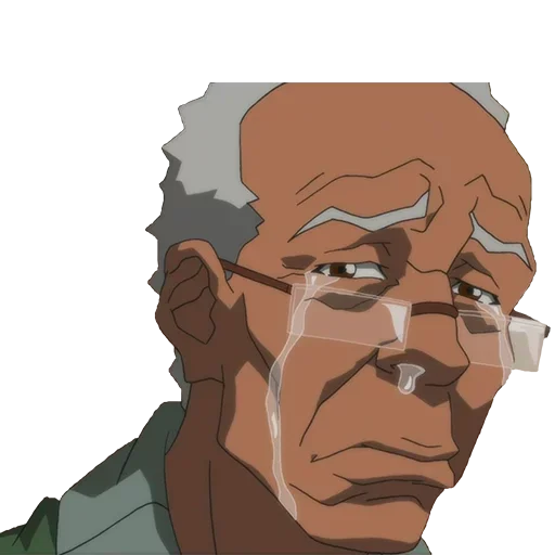 Стикер 😭 из набора The Boondocks
