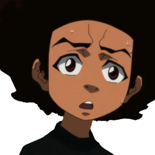 Стикер 😰 из набора The Boondocks