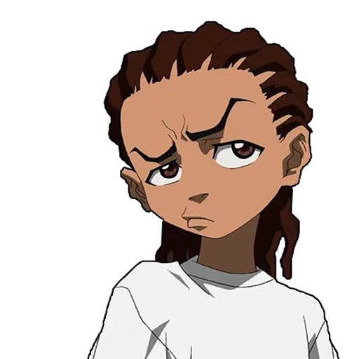 Стикер 😒 из набора The Boondocks