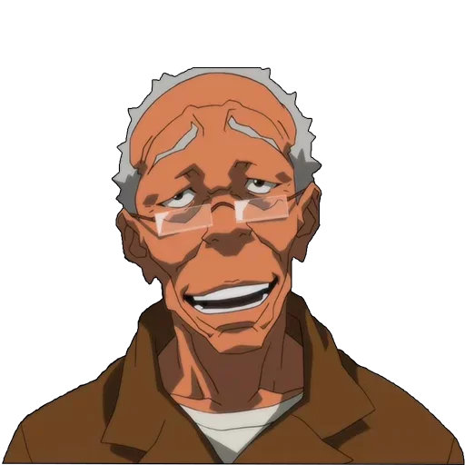 Стикер 😌 из набора The Boondocks
