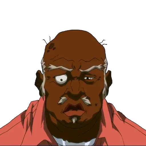 Стикер 😔 из набора The Boondocks