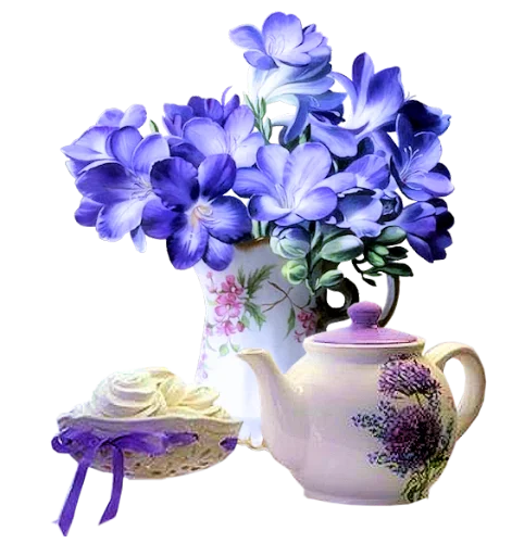 Стикер 🏡 из набора The Violet Flower