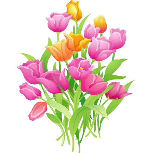 Стикер 🌷 из набора Tulips Club