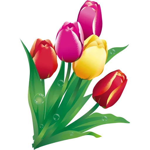 Стикер 🌷 из набора Tulips Club