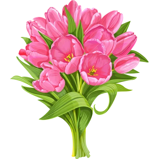Стикер 🌷 из набора Tulips Club