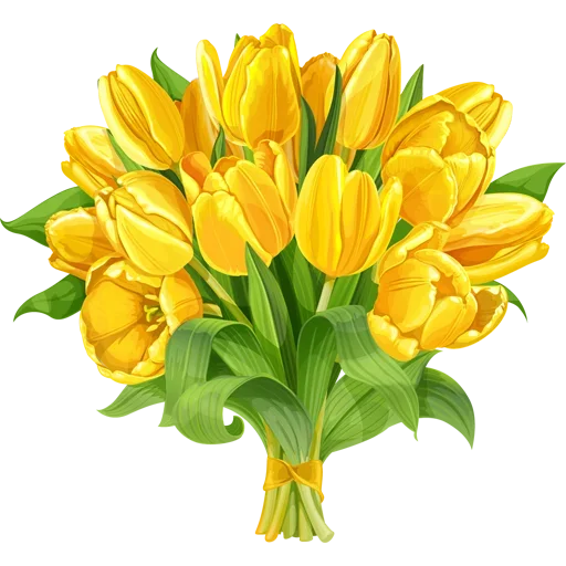 Стикер 🌷 из набора Tulips Club