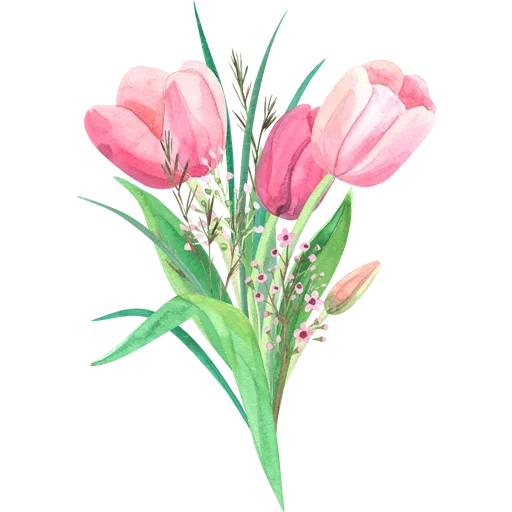 Стикер 🌷 из набора Tulips Club