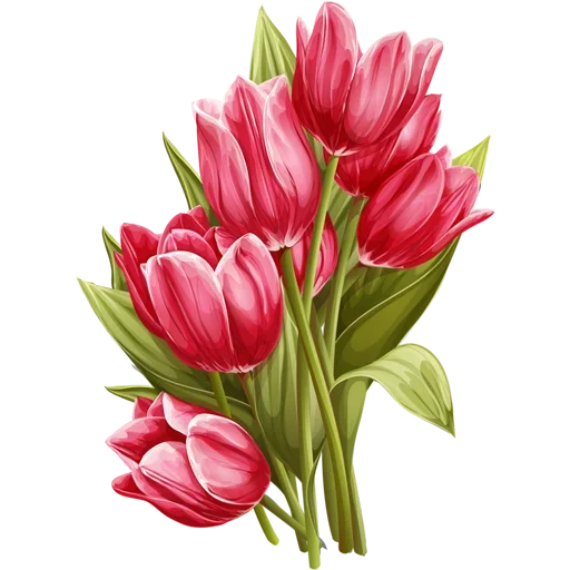 Стикер 🌷 из набора Tulips Club