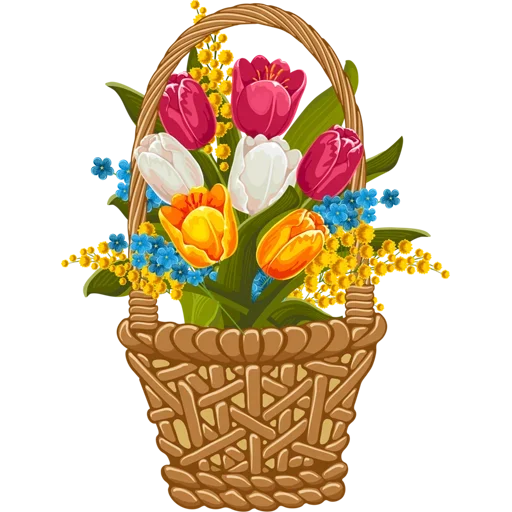 Стикер 🌷 из набора Tulips Club