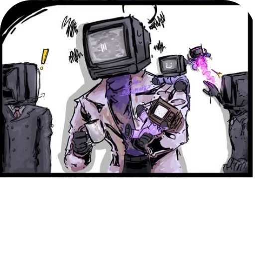 Стикер 🎒 из набора Tv uchyonye