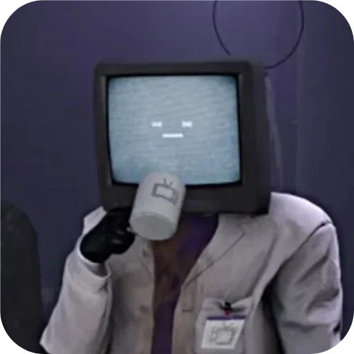 Стикер ☕ из набора Tv uchyonye