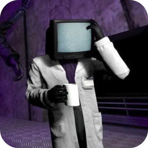 Стикер 😀 из набора Tv uchyonye