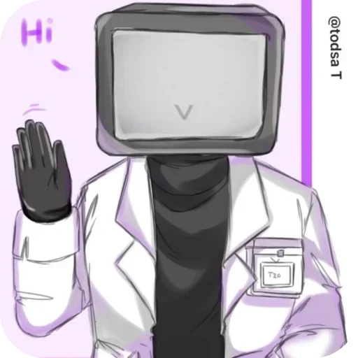 Стикер 🙃 из набора Tv uchyonye