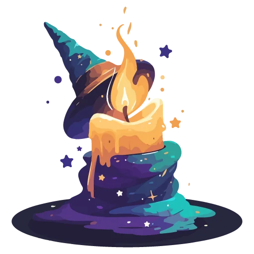 Стикер 🕯 из набора White Witch Juliya Djay