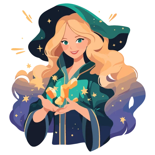 Стикер 📩 из набора White Witch Juliya Djay