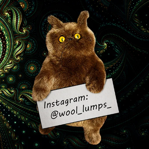 Стикер ❗ из набора wool_lumps_