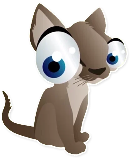 Стикер 😌 из набора Funny Animals