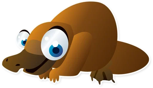 Стикер 😌 из набора Funny Animals