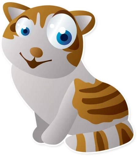 Стикер 😙 из набора Funny Animals
