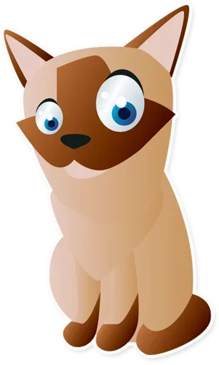 Стикер 😍 из набора Funny Animals