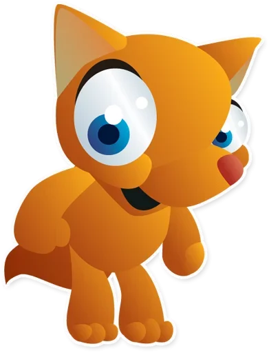 Стикер 😙 из набора Funny Animals