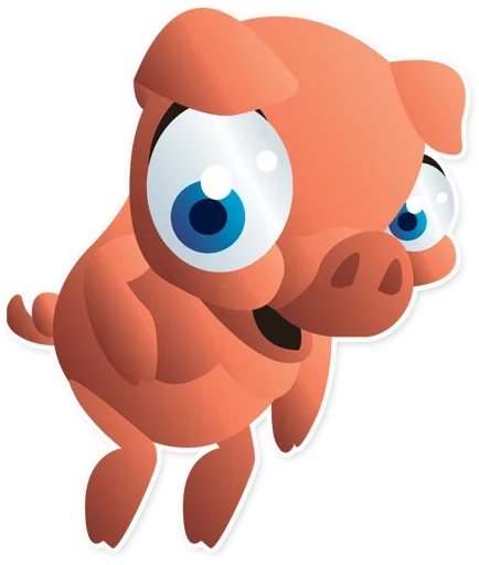 Стикер 😋 из набора Funny Animals