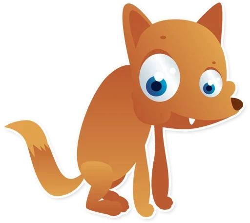 Стикер 😌 из набора Funny Animals