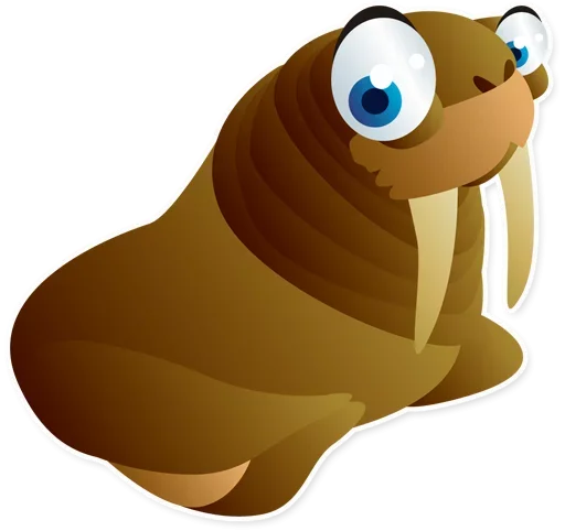 Стикер 😋 из набора Funny Animals