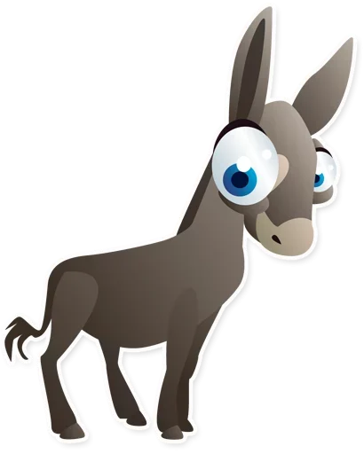 Стикер 😋 из набора Funny Animals