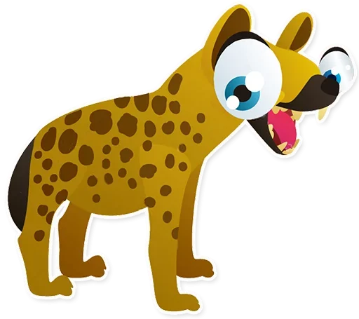 Стикер 🤣 из набора Funny Animals